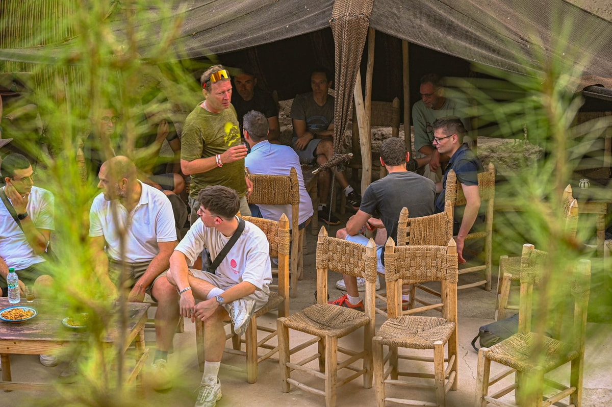 Quad dans le désert