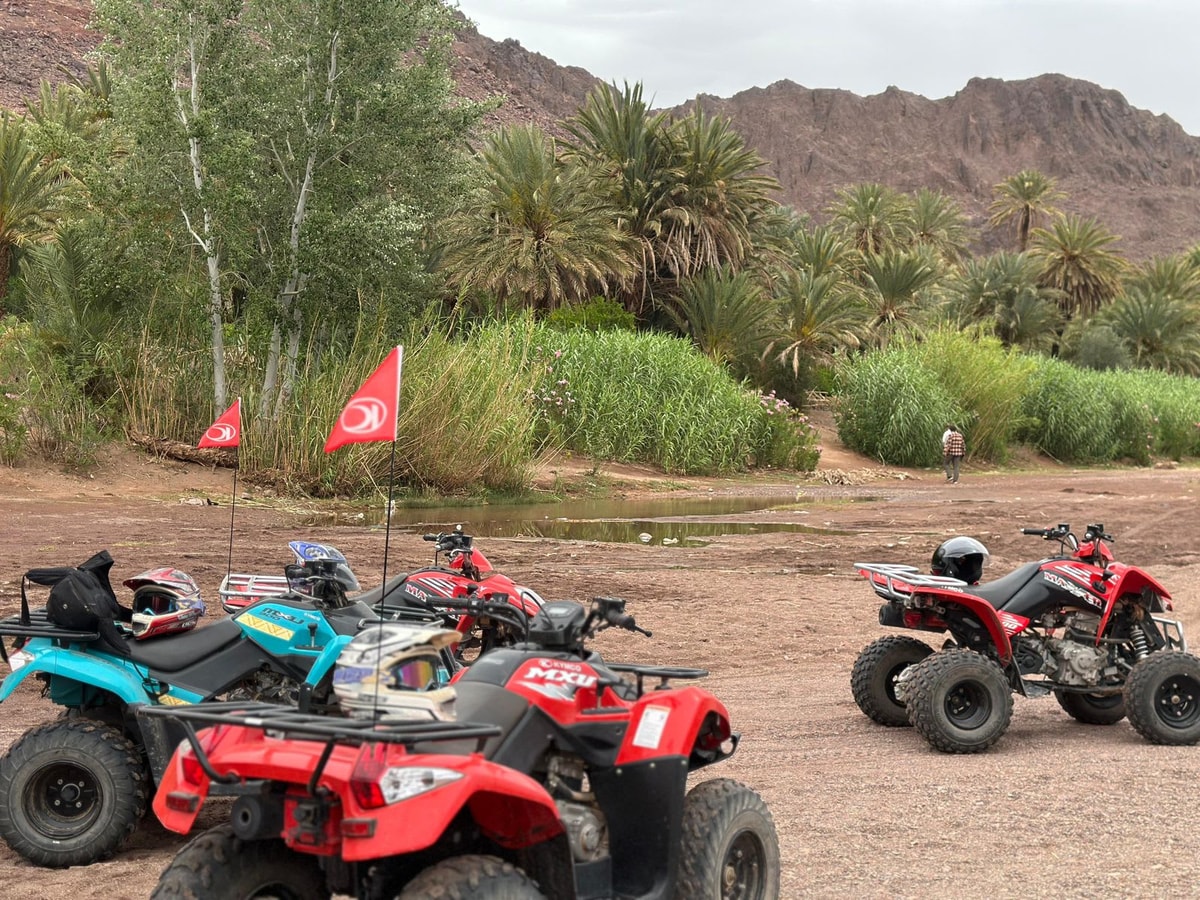Demi-Journée en Quad – Aït Ben Haddou → Ouarzazate (Déjeuner inclus)