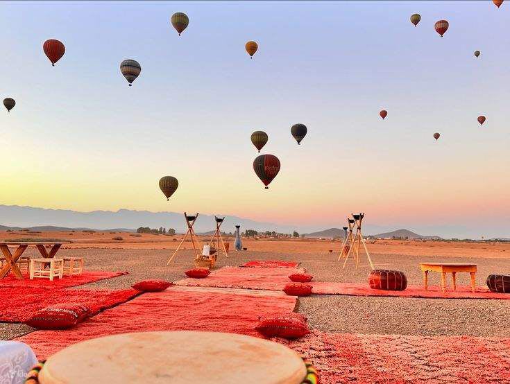 Vol en Montgolfière – Zone Aït Ben Haddou